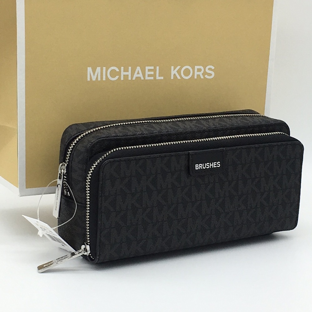 Michael Kors Jet Set Travel LG DBL ZIP TRV POUCH